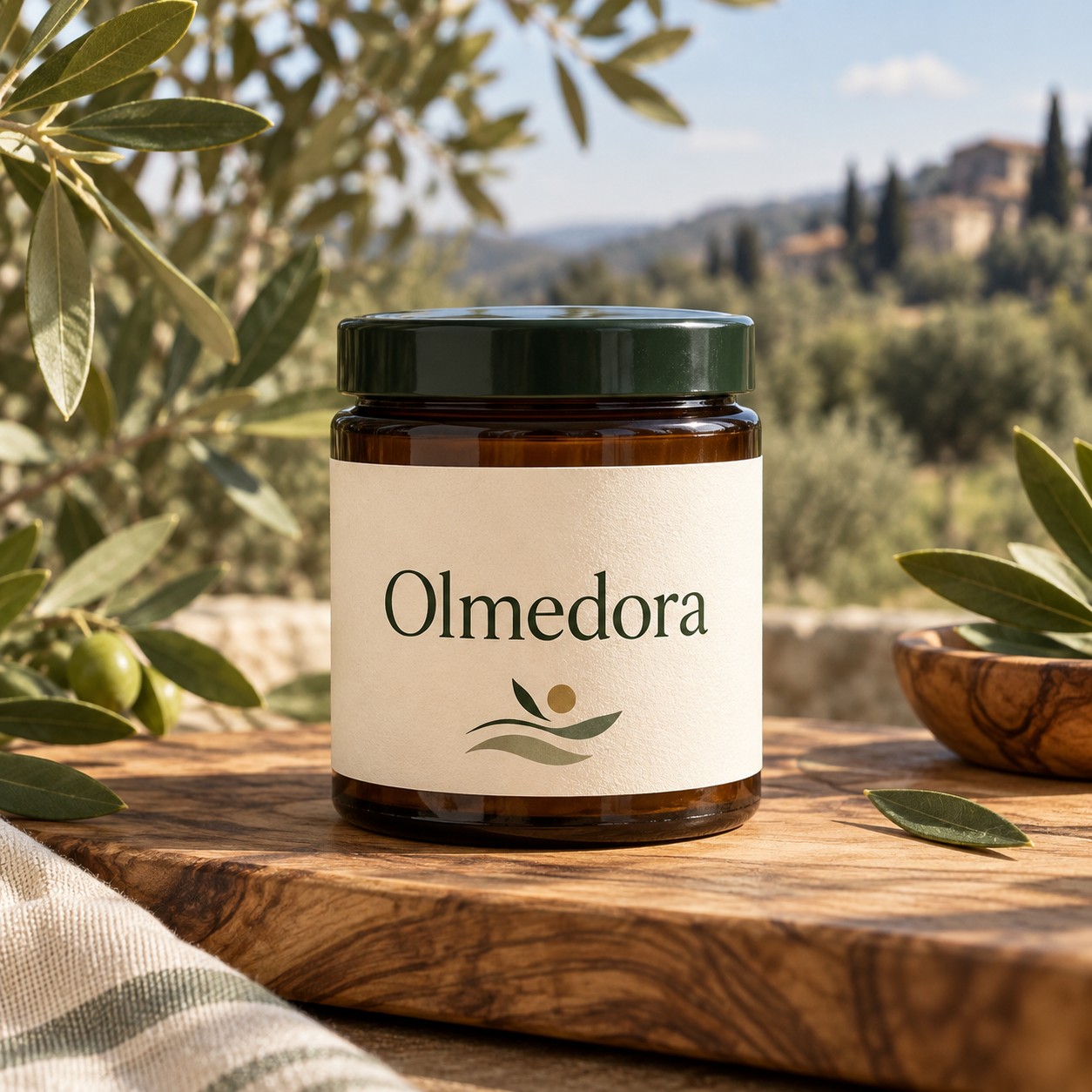 Confezione Olmedora in una fotografia del prodotto